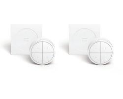 Philips Hue Voordeelverpakking - met 2 Hue Tap dial switch (Wit) - Hue Accessoires