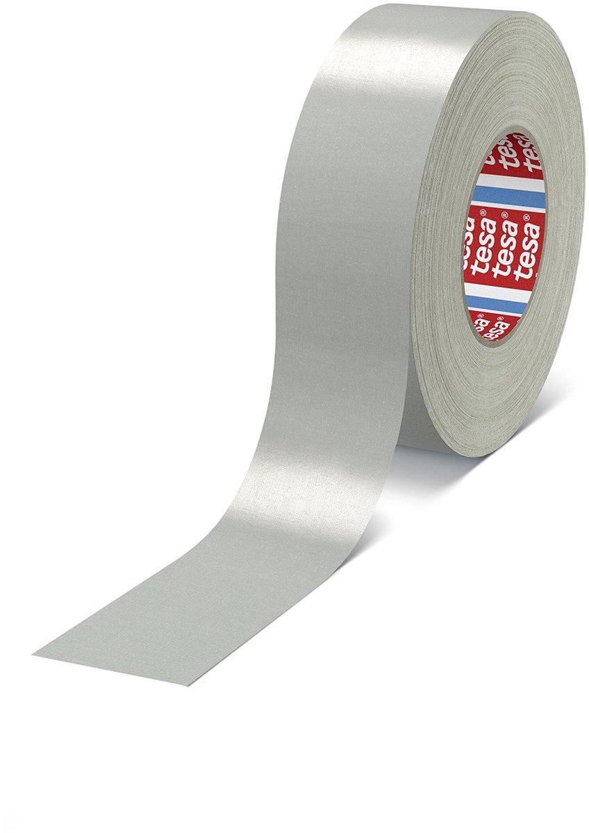 Solidchoice - Premium Plakband 50 m x 25 mm Grijs
