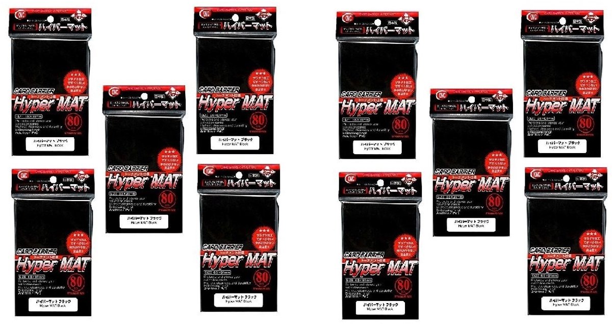 Solidchoice - Hyper Matte Mouwen Zwart 800 Vellen - 10 Sets