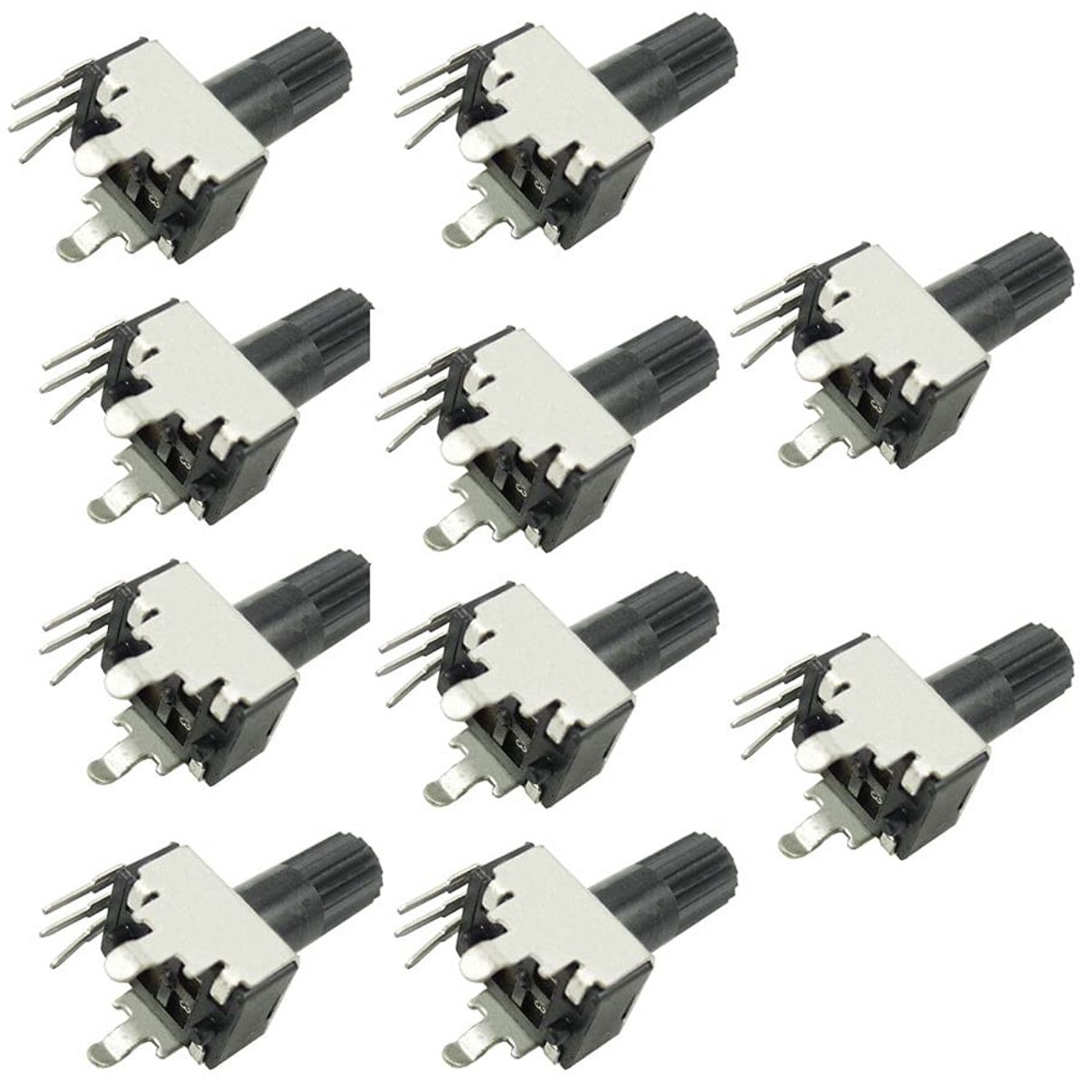 Solidchoice - 10 Stuks RV09 Verticaal Instelbare Potentiometer 5K