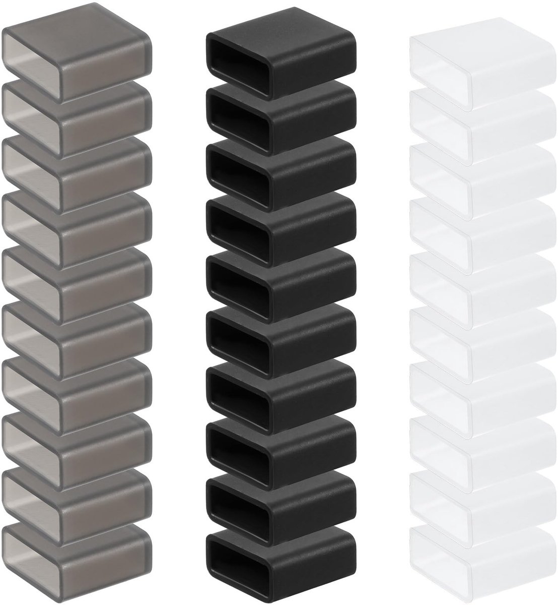 Solidchoice - Set van 30 USB-A Beschermdoppen tegen Stof
