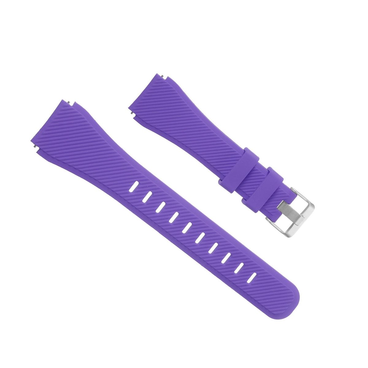 Solidchoice - Waterdichte Rubber Horlogeband 20 mm Breed