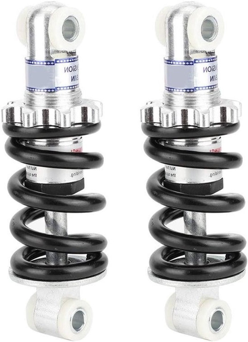 2 Stuks 125mm 750LBS Achter Shock Demper voor ATV, Go-Kart en Scooter 49CC - Hoogwaardige Vering en Schokabsorptie