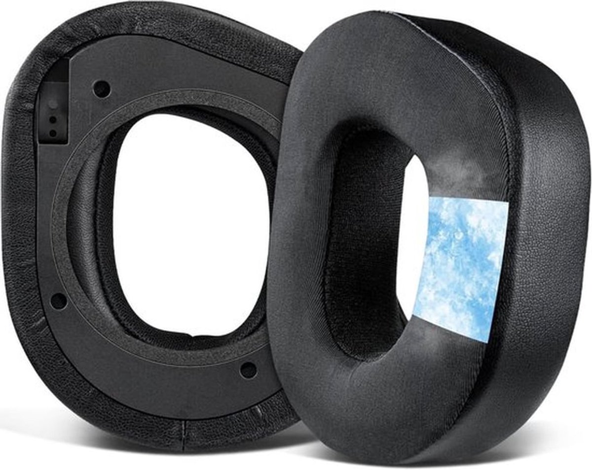 Vervangende Koel Gel Oorkussens voor Draadloze Gaming Headset, Geluidsisolerende Geheugenschuim en IJszijde Stof voor Comfort en Prestaties