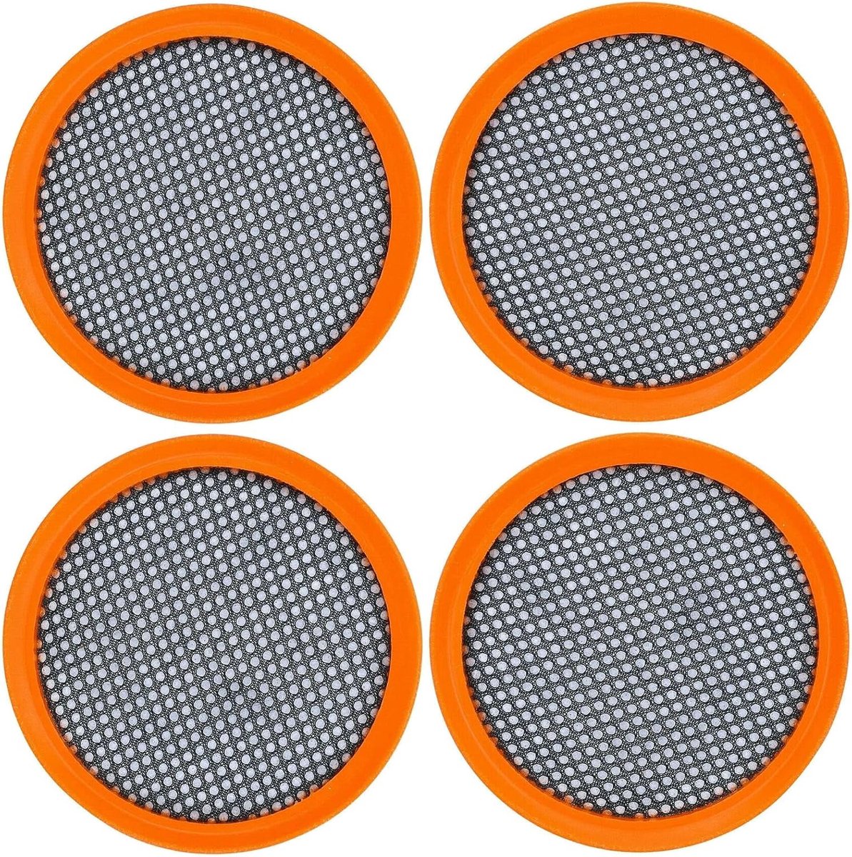 4-delige vervangingsfilters geschikt voor Philips FC8009/FC8081/6723/6725