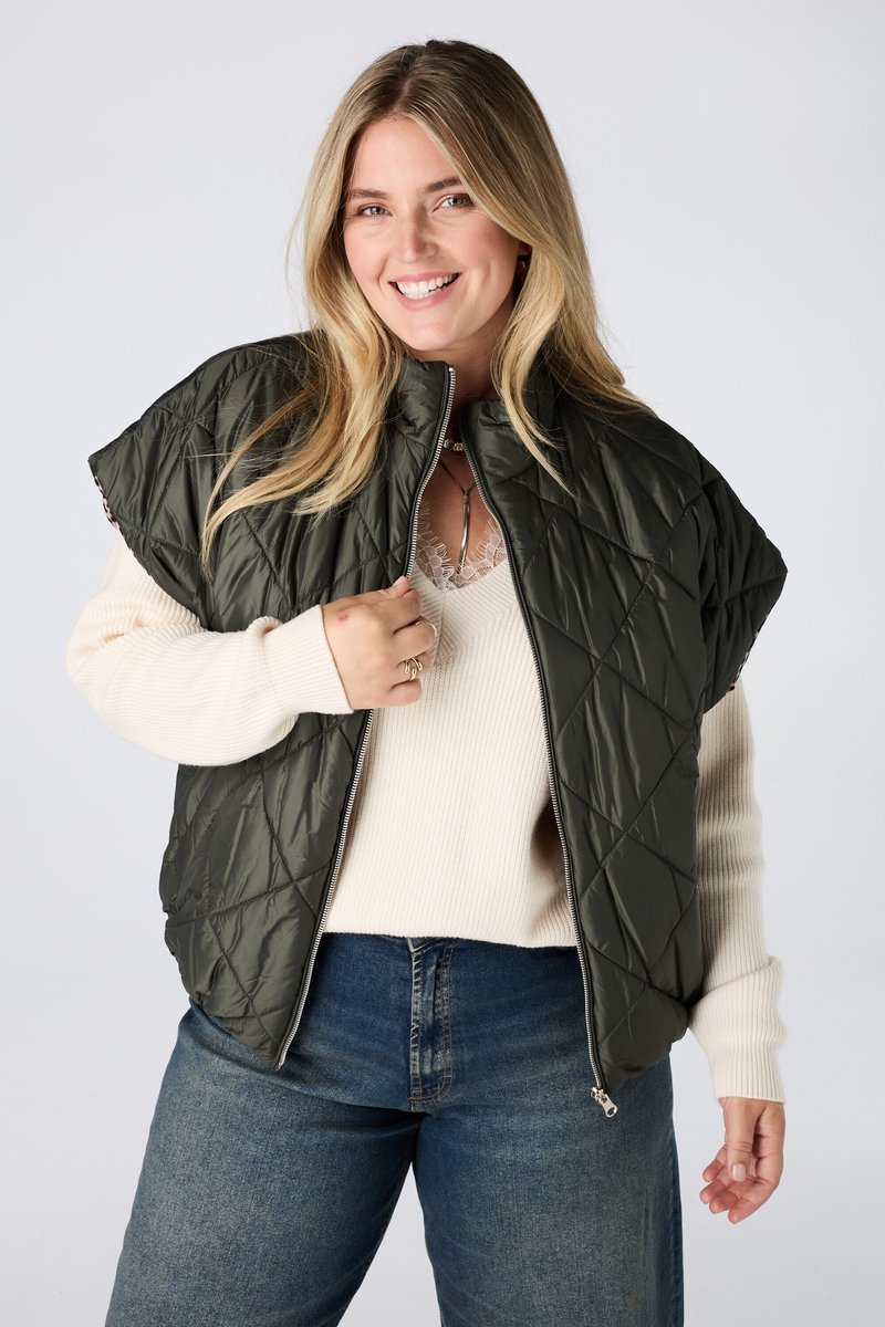 MS Mode Jacket Reversible gewatteerde bodywarmer