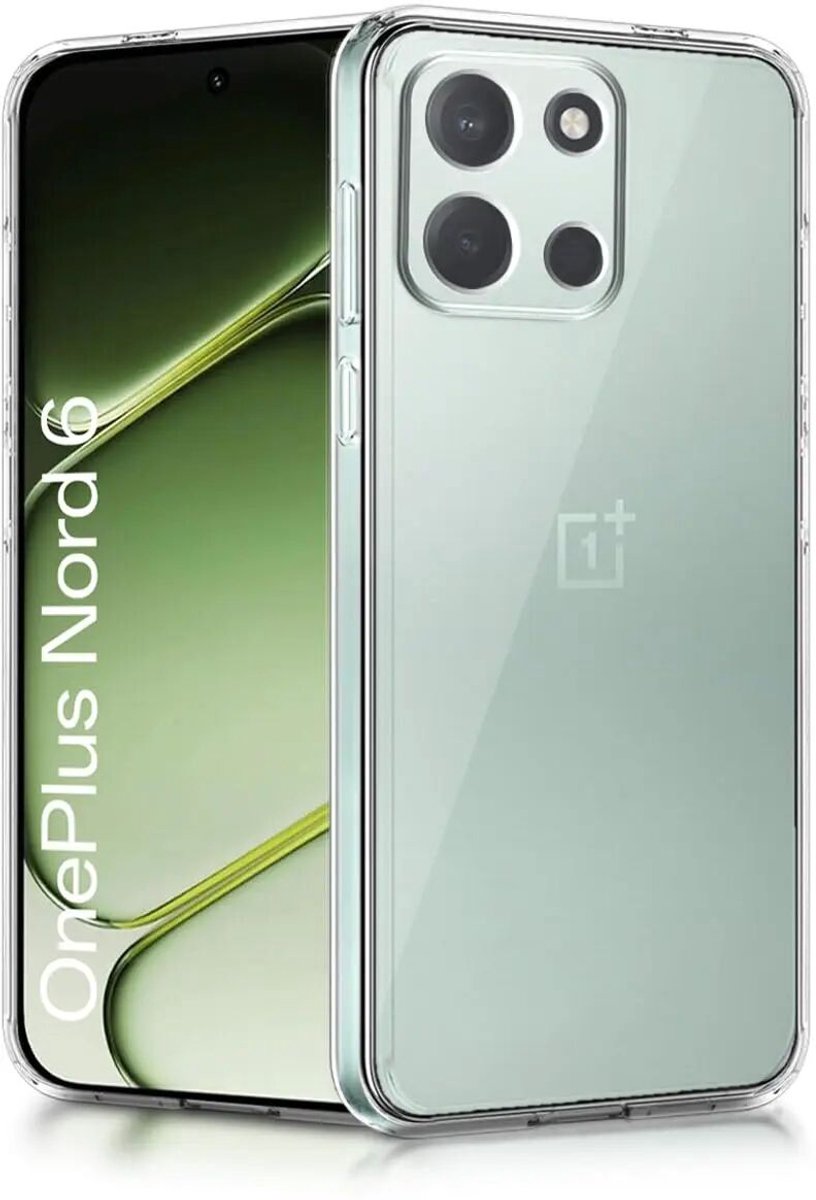 Transparant Dun TPU Hoesje Geschikt voor OnePlus Nord 6 | Back Cover | Lichtgewicht | Ultra Dun | Flexibel | Zacht | Doorzichtig