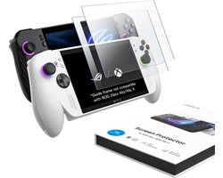 JSAUX HD Screenprotector voor ROG Ally / Ally X & ROG Xbox Ally / Xbox Ally X - 9H Gehard Glas - 99,99% Ultra Helder - 2 Stuks - GP0111B