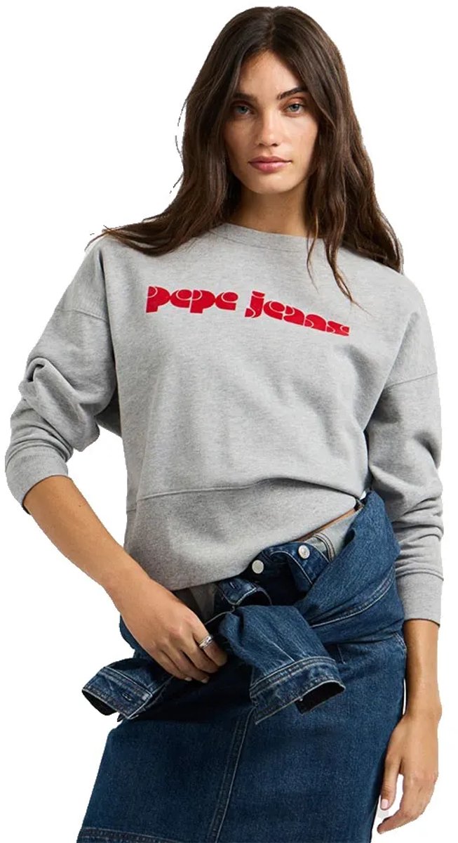 Pepe Jeans Brunela Sweatshirt Grijs L Vrouw