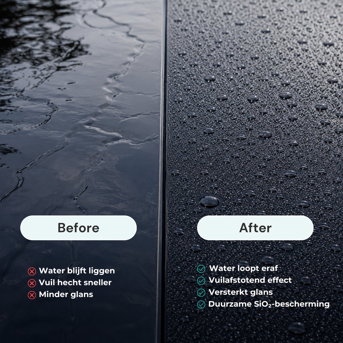 Velorest Ceramic Seal 500ml (2-pack) - Ceramic Coating Auto - Keramische Coating Auto - Water & Vuilafstotend - Diepe Glans - Lakbescherming – foto 2