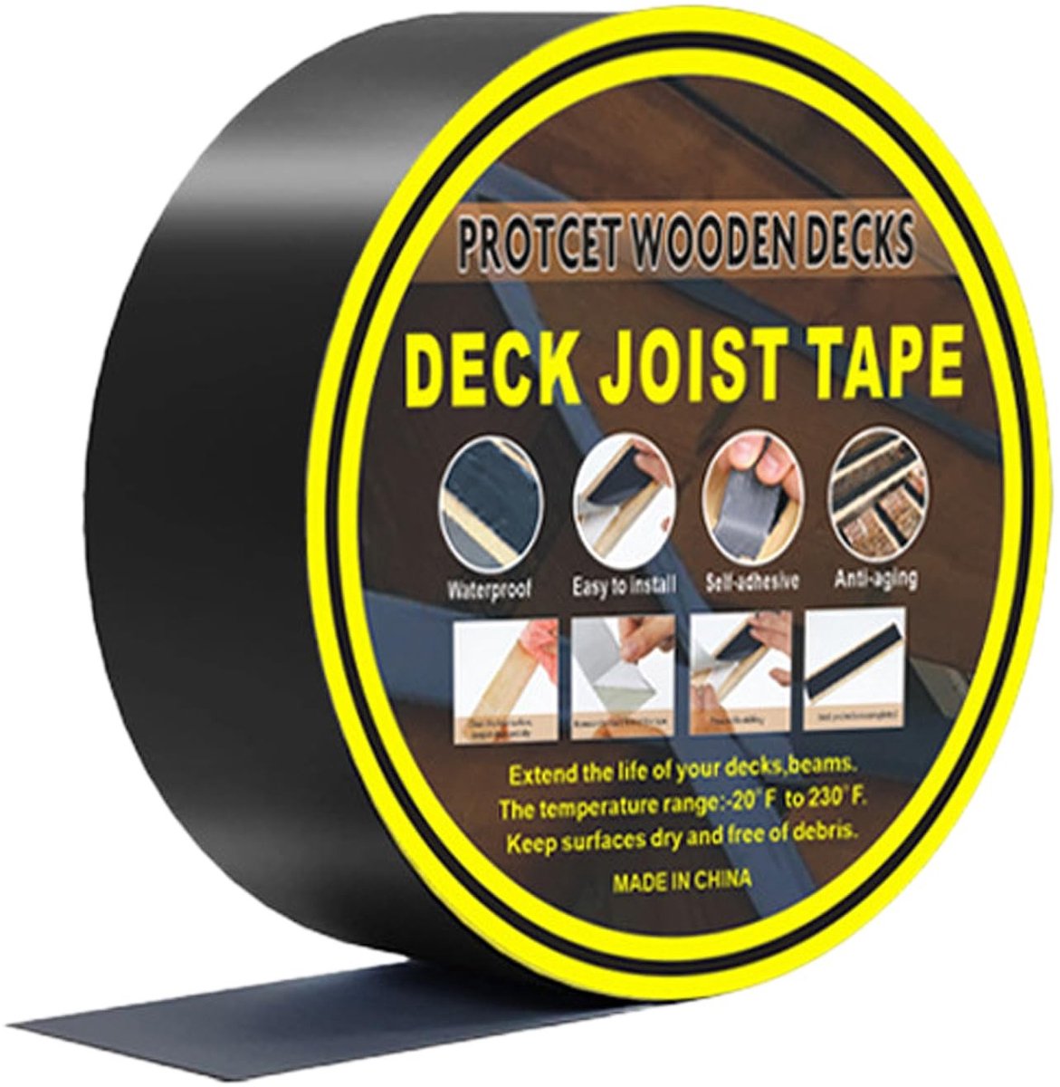 Solidchoice - Waterdichte Butyltape voor Terrassen en Daken