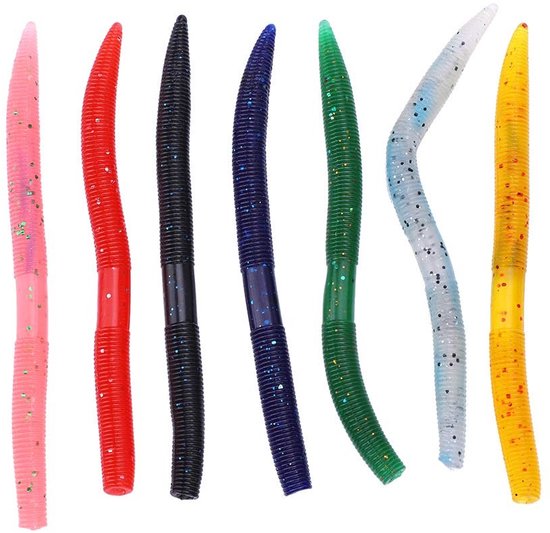 Allecto - Fishing Soft Lures Baits - Kunstmatige Silicone Baits - Effectieve roofdier aantrekkingskracht - Compact formaat - Levendige kleuren van Allecto — afbeelding 2