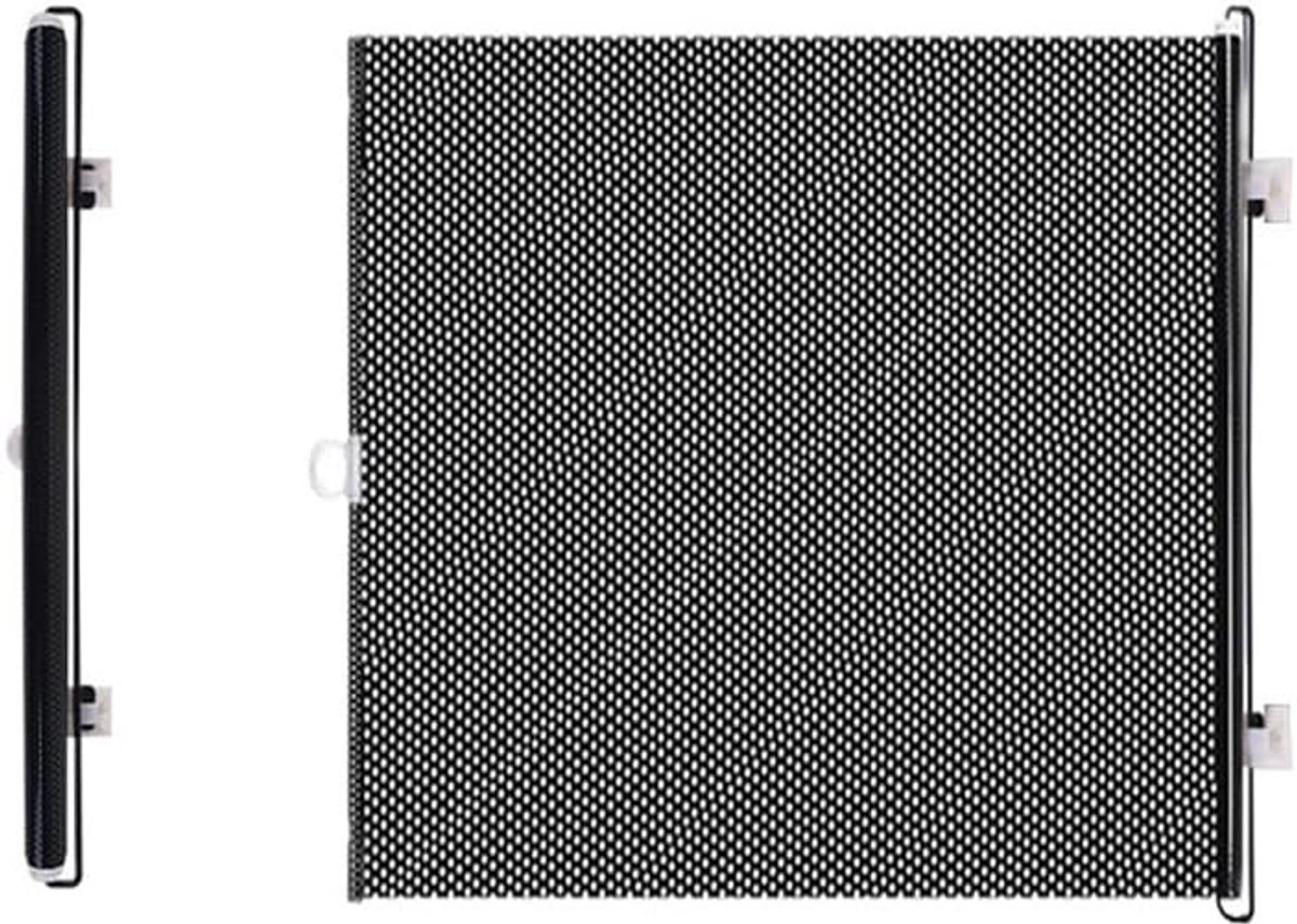 Oprolbaar Traphekje - 45 x 125 cm - Hondenhekje - Veiligheidshekje -Verstelbaar - Binnen & Buiten - Voor dieren en kinderen