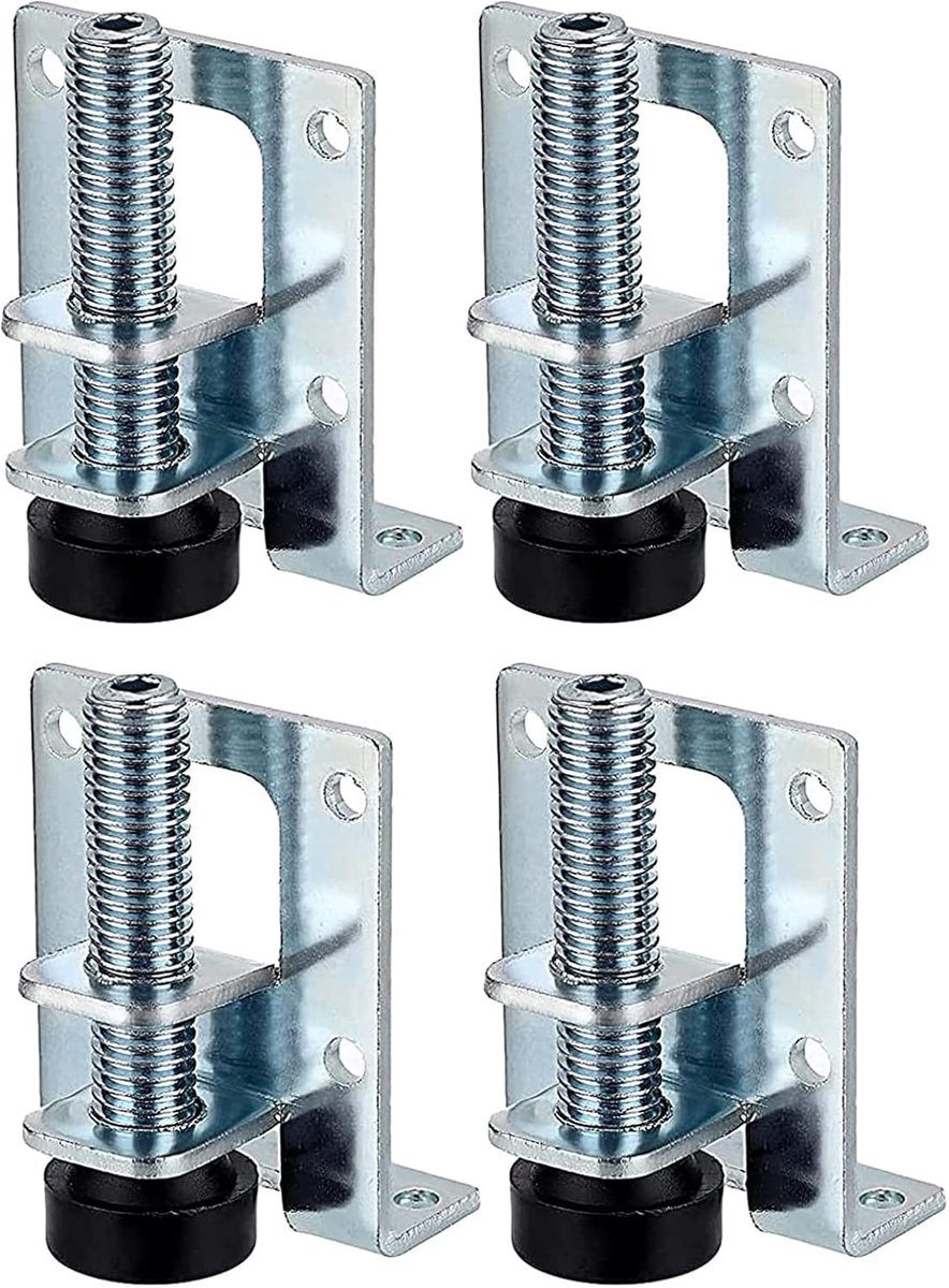 4 Pcs Adjustable Furniture Levels, Robust Leveling Legs, Furniture Leveling Legs Adjustable Furniture Legs, Furniture - ShopVlot