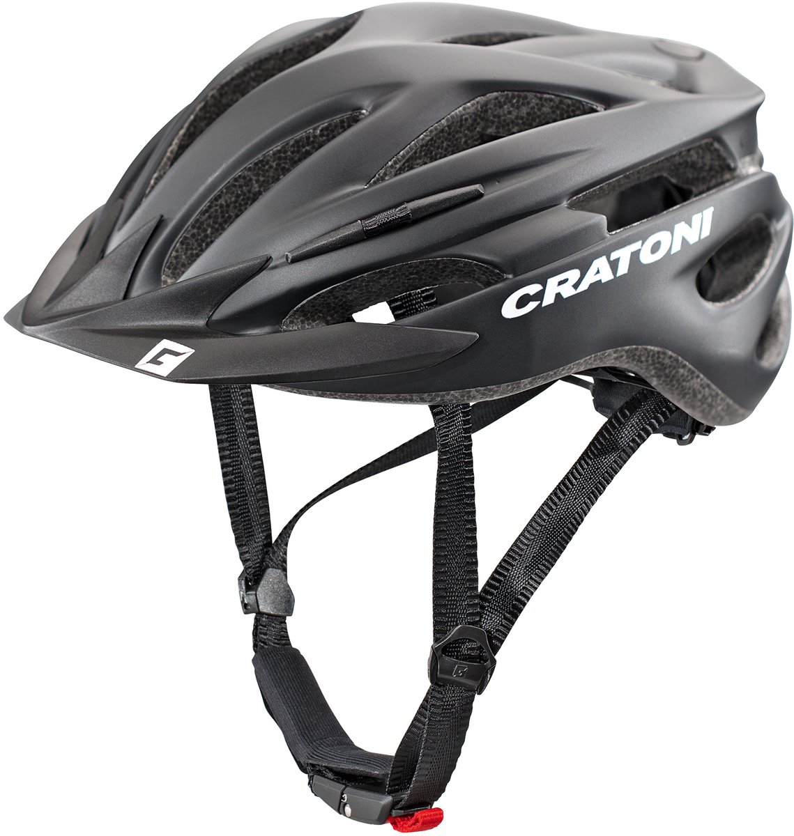 Cratoni Pacer fietshelm - Mat Zwart - L
