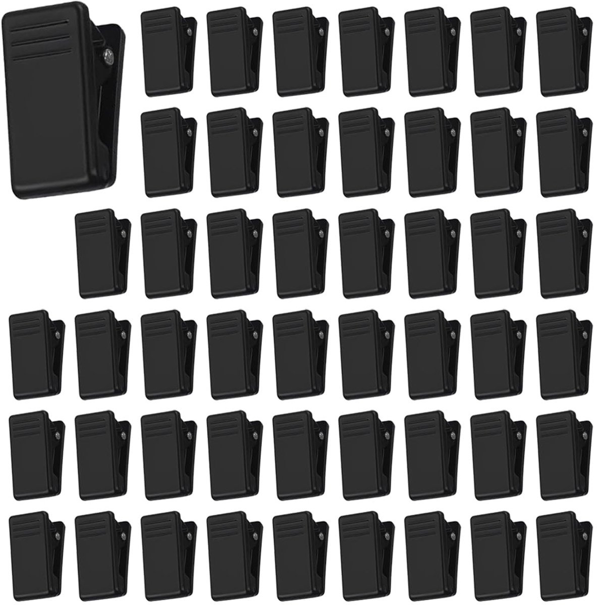 Solidchoice - 50 Stuks Zelfklevende Clips voor Wanddecoratie
