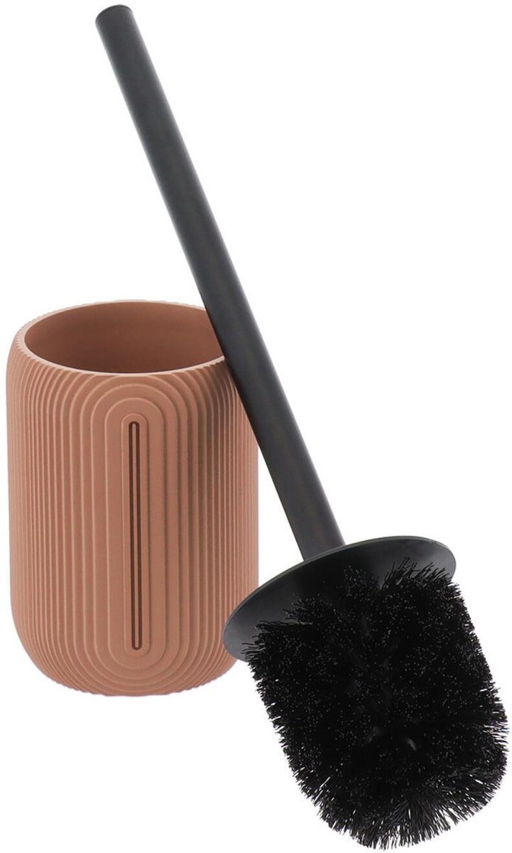 Tendance toiletborstel Provence - lichtbruin - H40 x D10 cm - polyresin - wc borstel