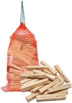 Esschert - Aanmaakhout gemengd in netzak - 3 kilo 100% FSC