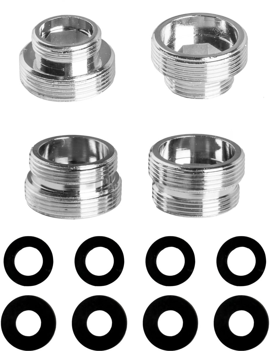 Solidchoice - 4 Delige Set Universele Kraanadapter
