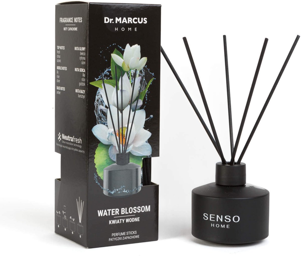 Dr. Marcus Home Parfumsticks 100 ml - Waterbloesem 1 Stuks [DRM07728]