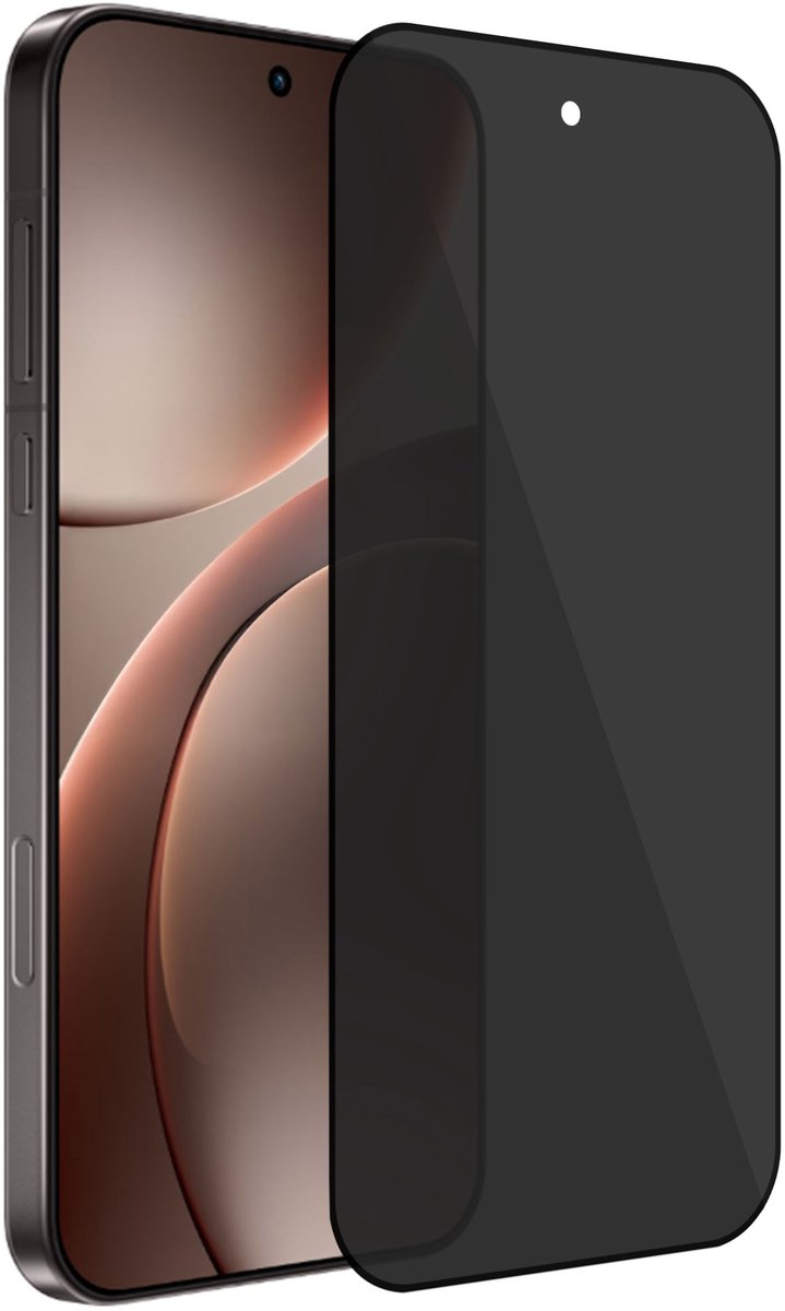 Privacy Screenprotector geschikt voor OPPO Find X9 5G - Anti Inkijk - Gehard Glas geschikt voor OPPO Find X9 5G