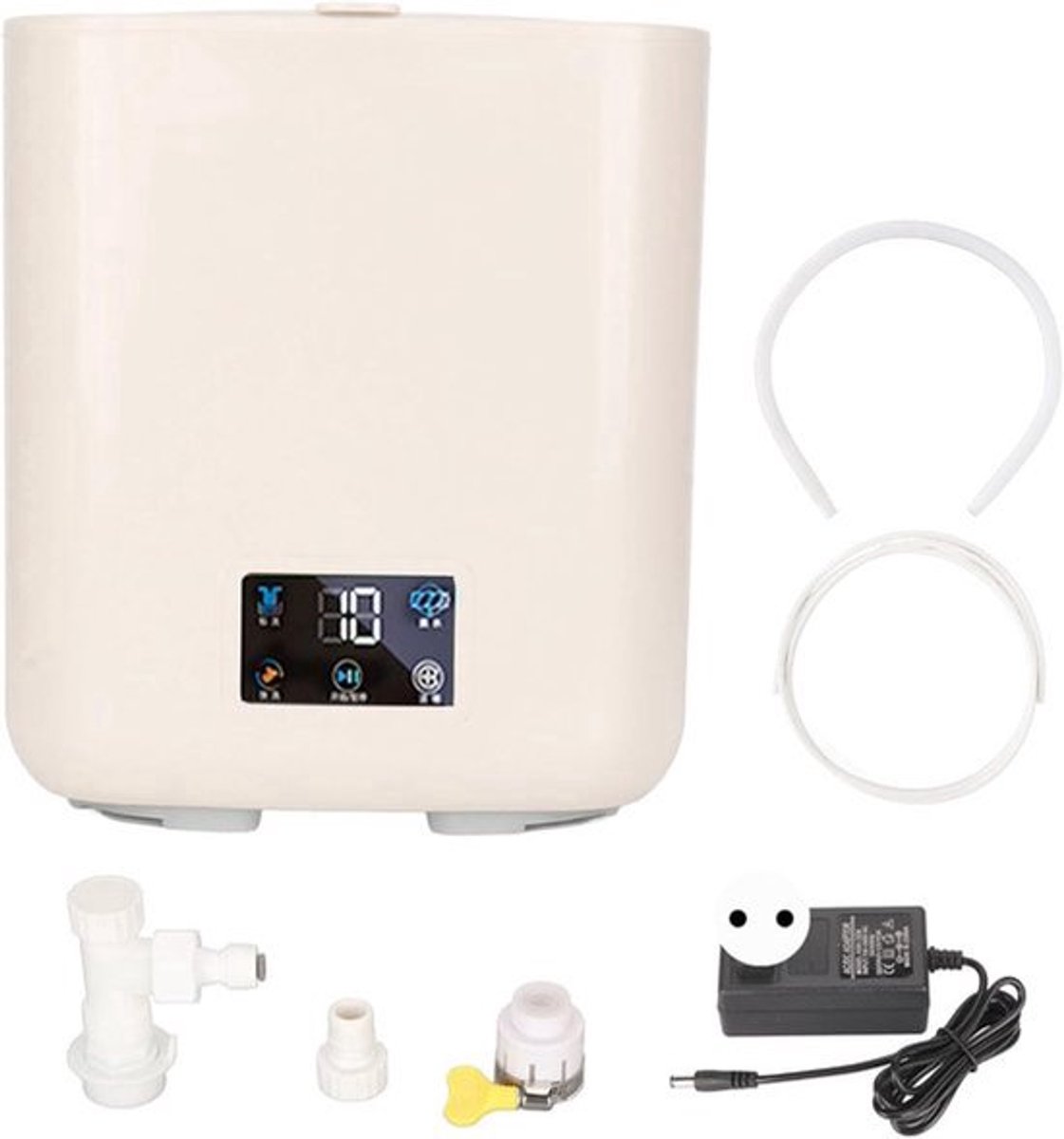 Mini Wasmachine – Kleine Wasmachine – Draagbare Wasmachine – Automatische Wasmachine – Mini Wasdroger – 7 Liter Capaciteit – LCD Touchscreen Bediening