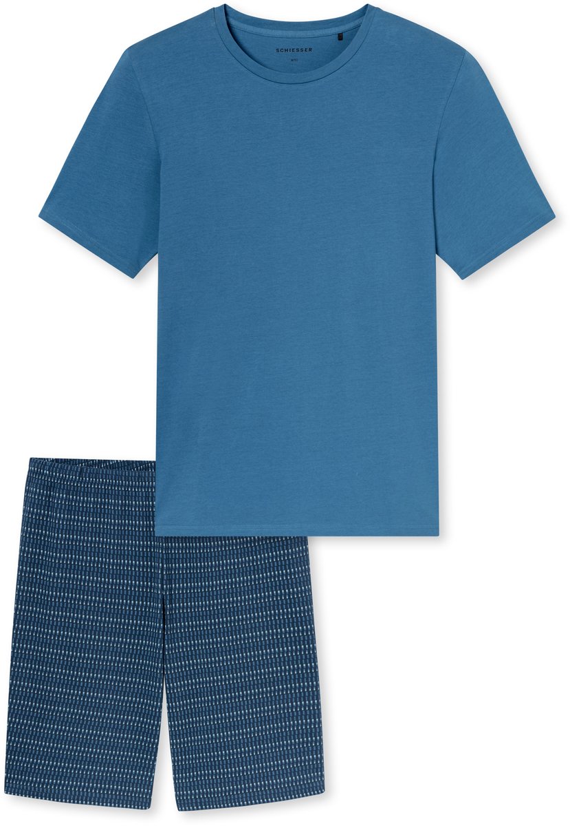 Schiesser Heren Pyjama kort - Casual Essentials