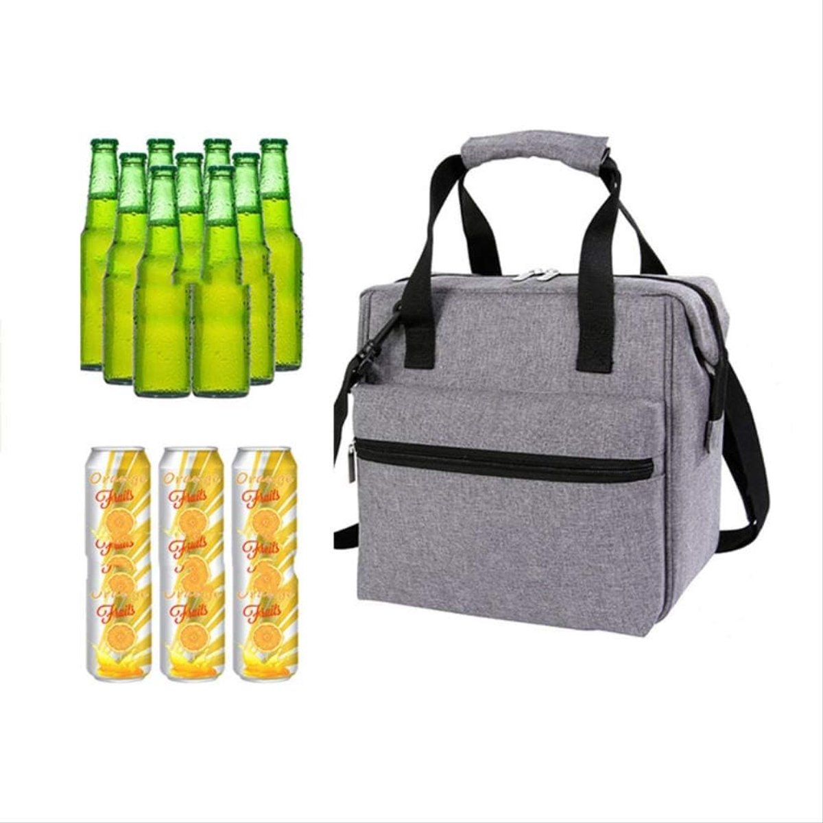 Oxford Cloth Outdoor Sports Lunch Bag Carrying Student Handheld Toilet Bag Lunch Bag Camping Picnic - ShopVlot