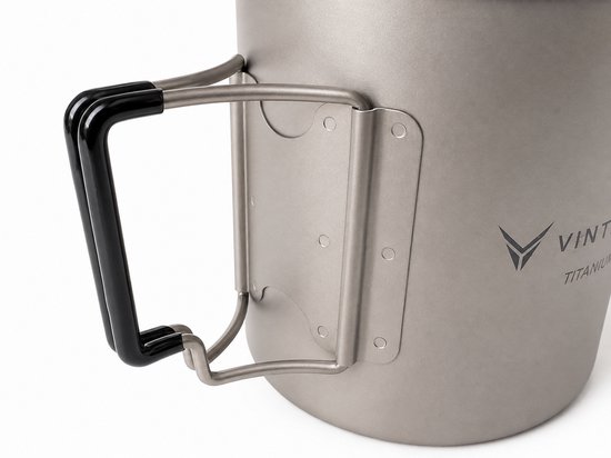 VinterFjord Titanium Kookpot 750 ml - Ultralicht - Inclusief Opbergtas — afbeelding 4