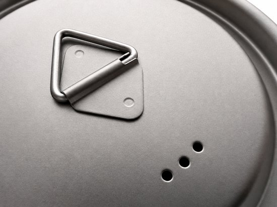 VinterFjord Titanium Kookpot 750 ml - Ultralicht - Inclusief Opbergtas — afbeelding 2