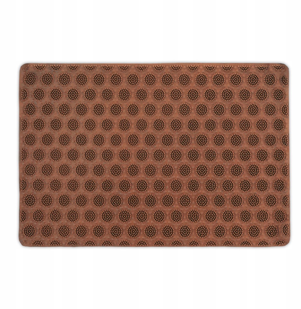 Antislip Deurmat 40x60cm Rubber - Oranje - Vuilvanger
