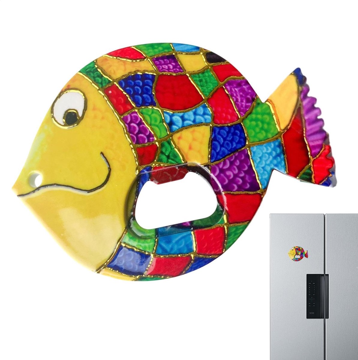 Solidchoice - Multifunctionele Magnetische Visflesopener voor Thuis