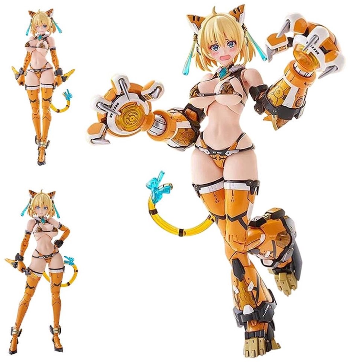 Solidchoice - Sophia F. Shirring Anime Tijger Armor Actie Figuur 17CM - Desktop Decoratie
