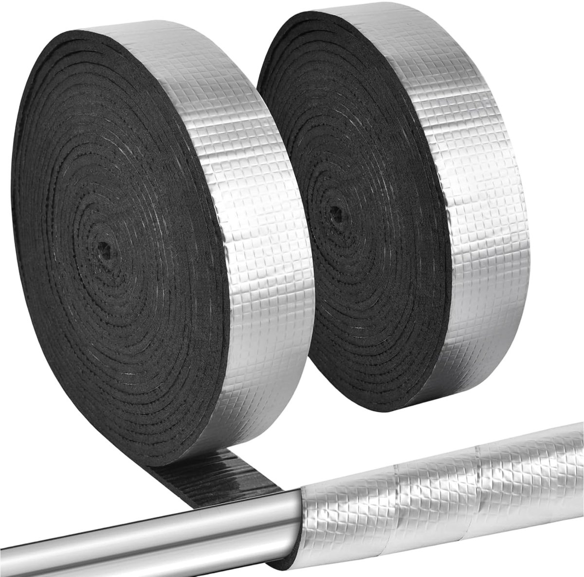 Solidchoice - 2 Rollen Isolatiebuizen - Zelfklevende Verwarmingsisolatie