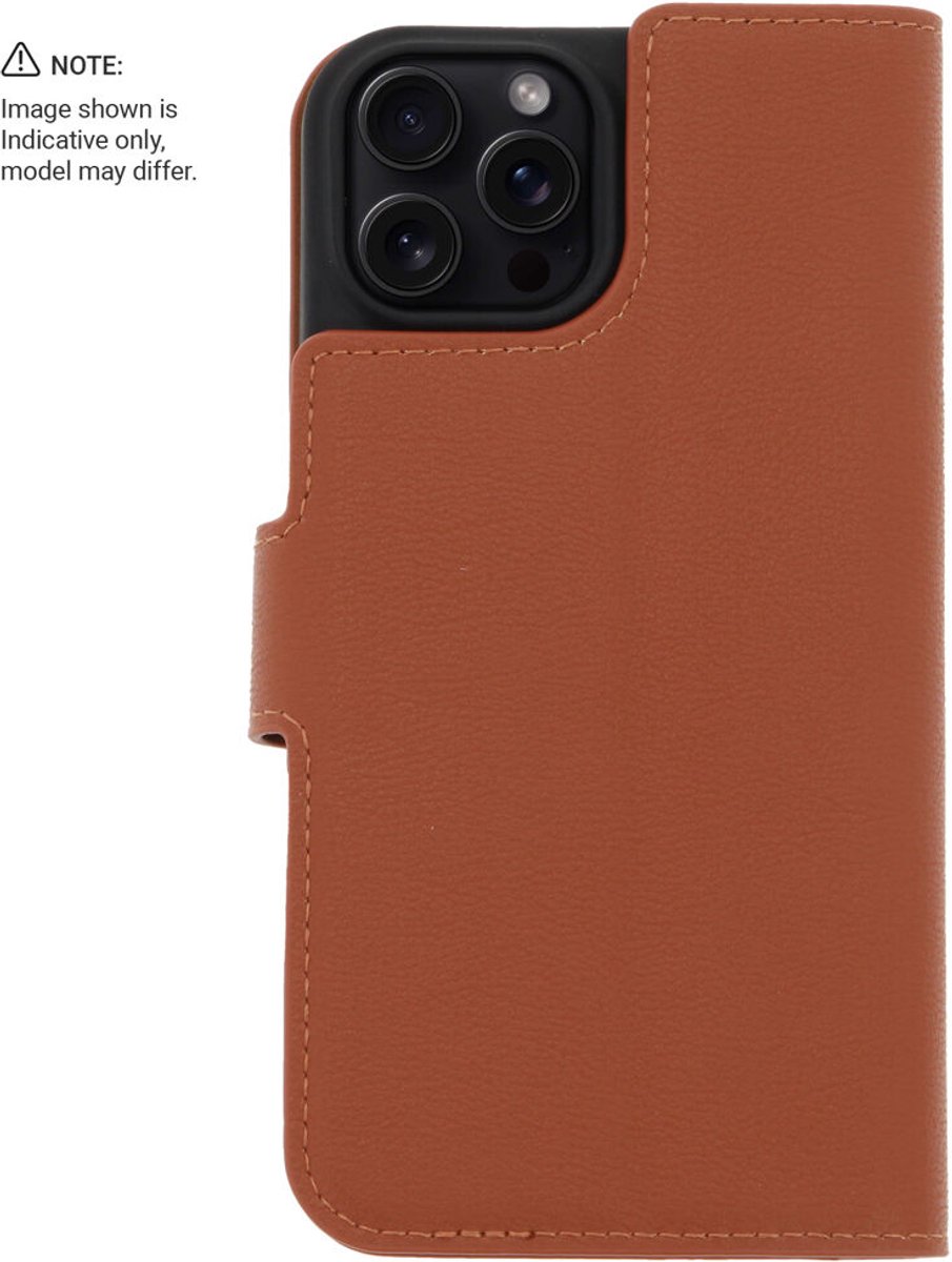 Wallet Case - Brown, Apple iPhone 15 Pro