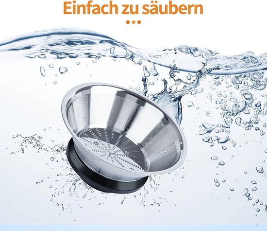 OYLCDI Sapcentrifuge voor groenten en fruit, 600W roestvrijstalen sapcentrifuge van OYLCDI — afbeelding 5