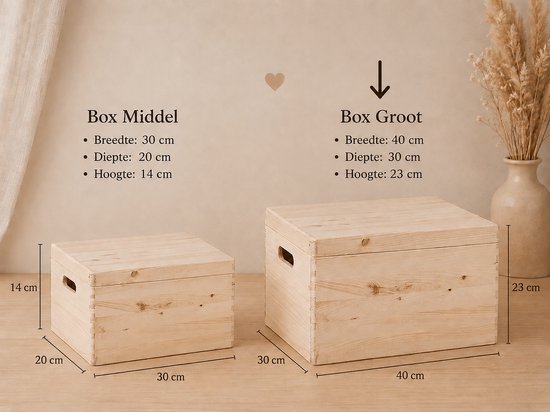 Memorybox - Bootje - Herinneringen kist - Kraam cadeau - Memory box voor jongens - Groot van MemoryBox. — afbeelding 2