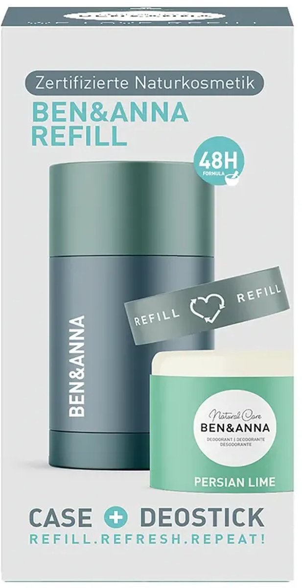Ben&anna Ben & Anna Persian Lime Case + Deostick Refill (40 gr)