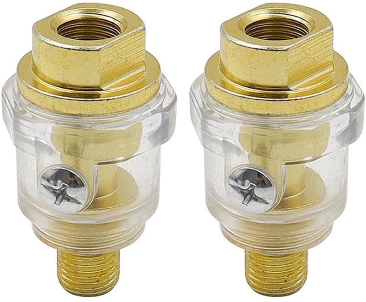stuks Mini Inline Olieman, voor Luchtgereedschap 1/4 BSP Pneumatisch Gereedschap Olieman Luchtcompressor Buis Olie Vulgereedschap