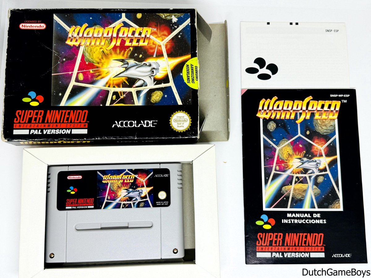 Super Nintendo / Snes - Warpspeed - ESP