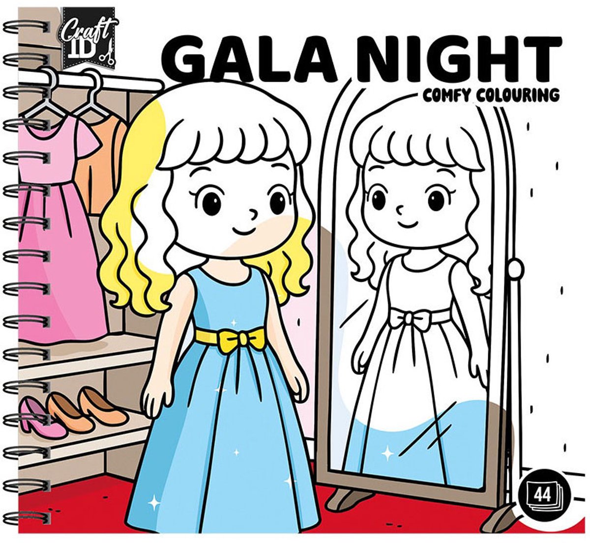 Kleurboek Cute & Comfy - Gala Night