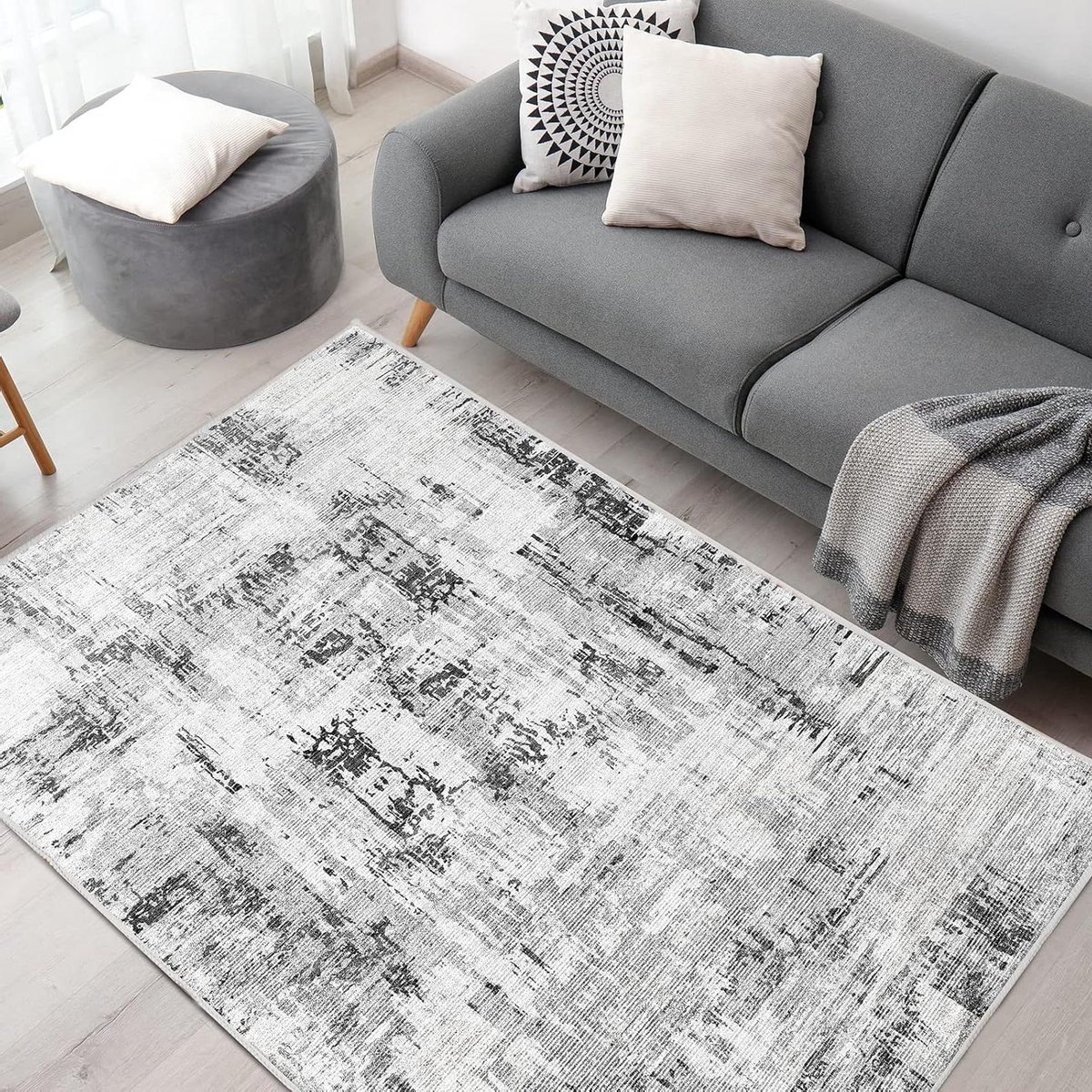 Woonkamerkleed - Zachte vloerbedekking - Interieur verfraaien - Antislip en wasbaar - 160