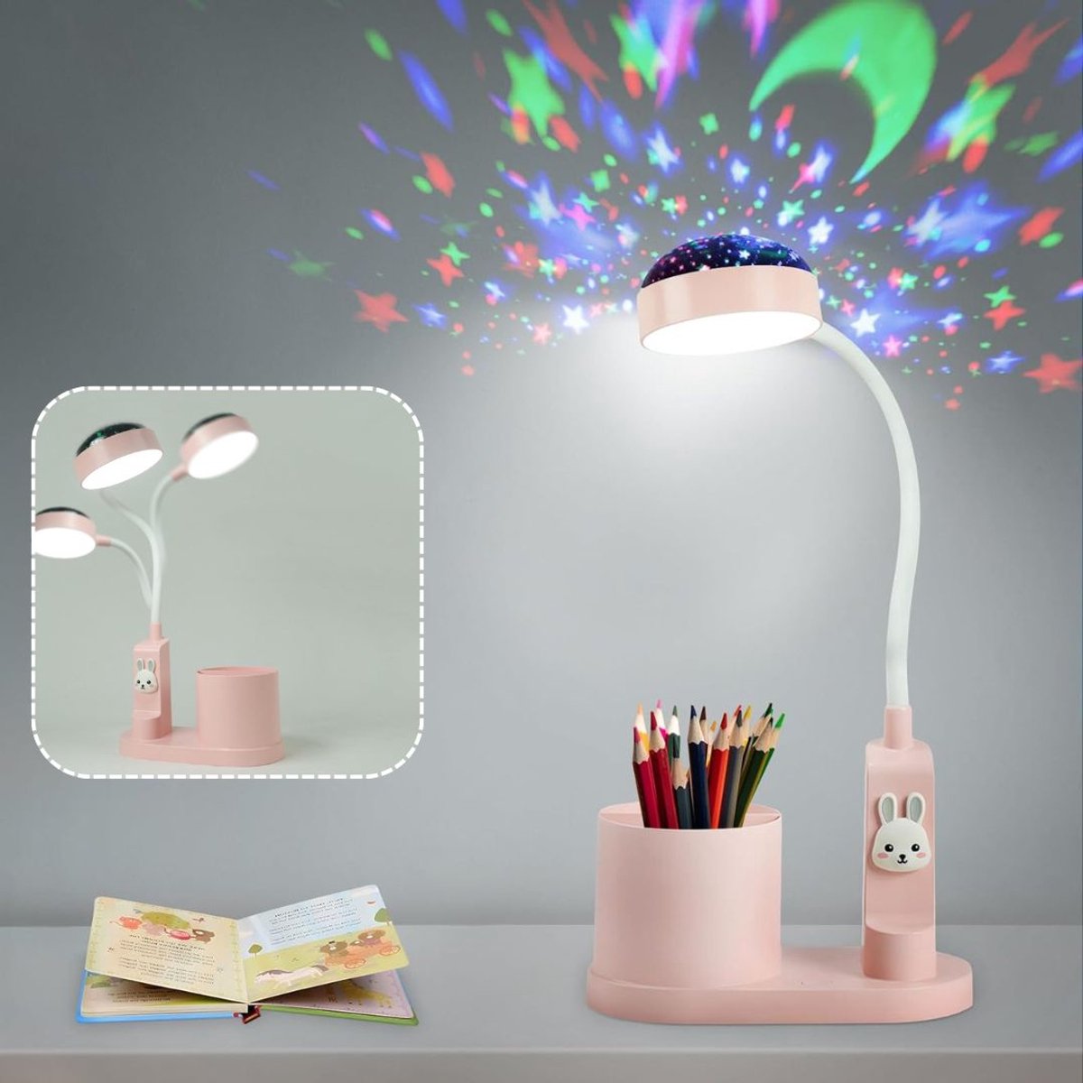 CLGP® Bureaulamp Kinderkamer - Tafellamp - Daglichtlamp