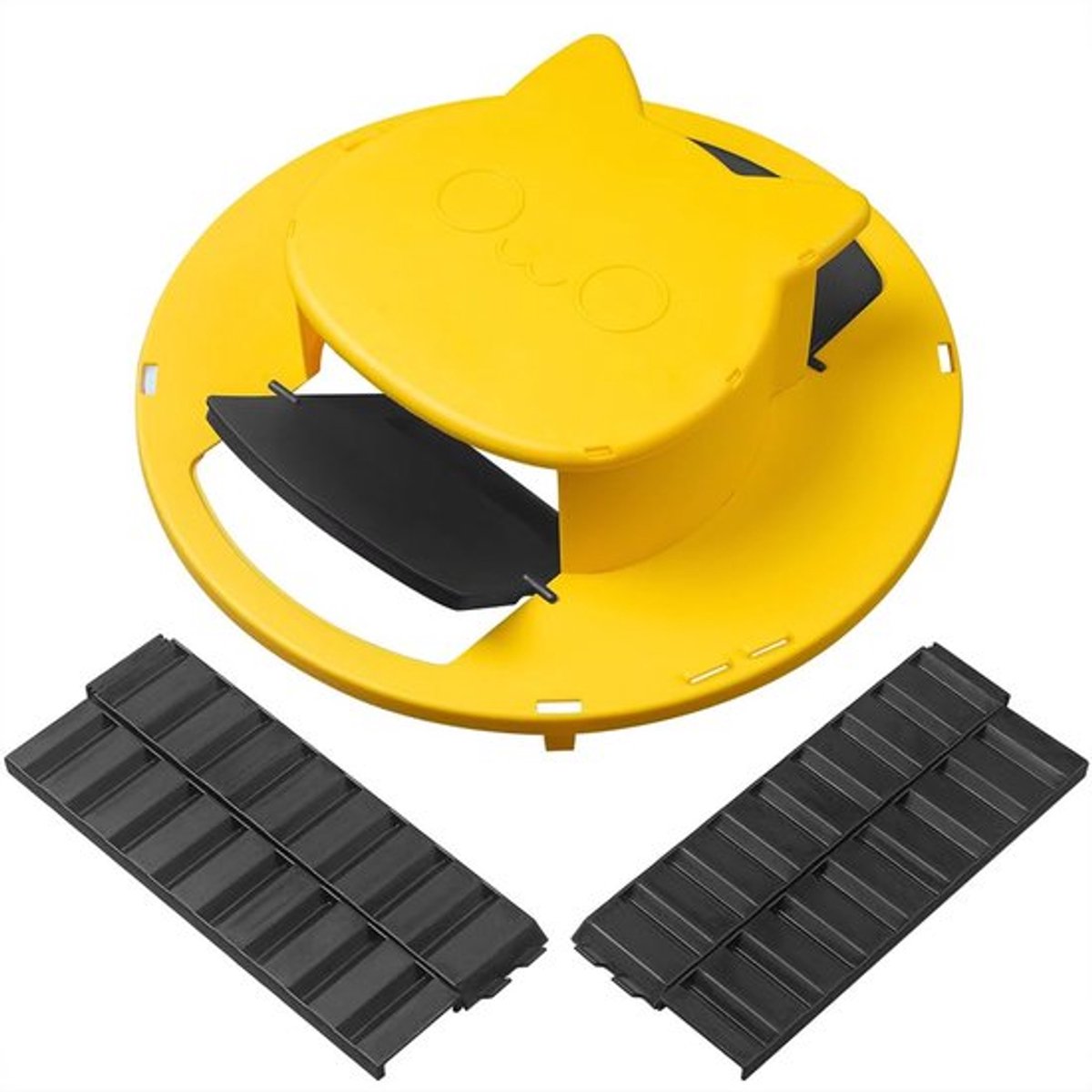 Muizenvallen emmer deksel flip cover auto reset muizenvallen voor binnen en buiten gebruik compatibel met standaard 5 gallon emmers voor efficiënte muizenbestrijding