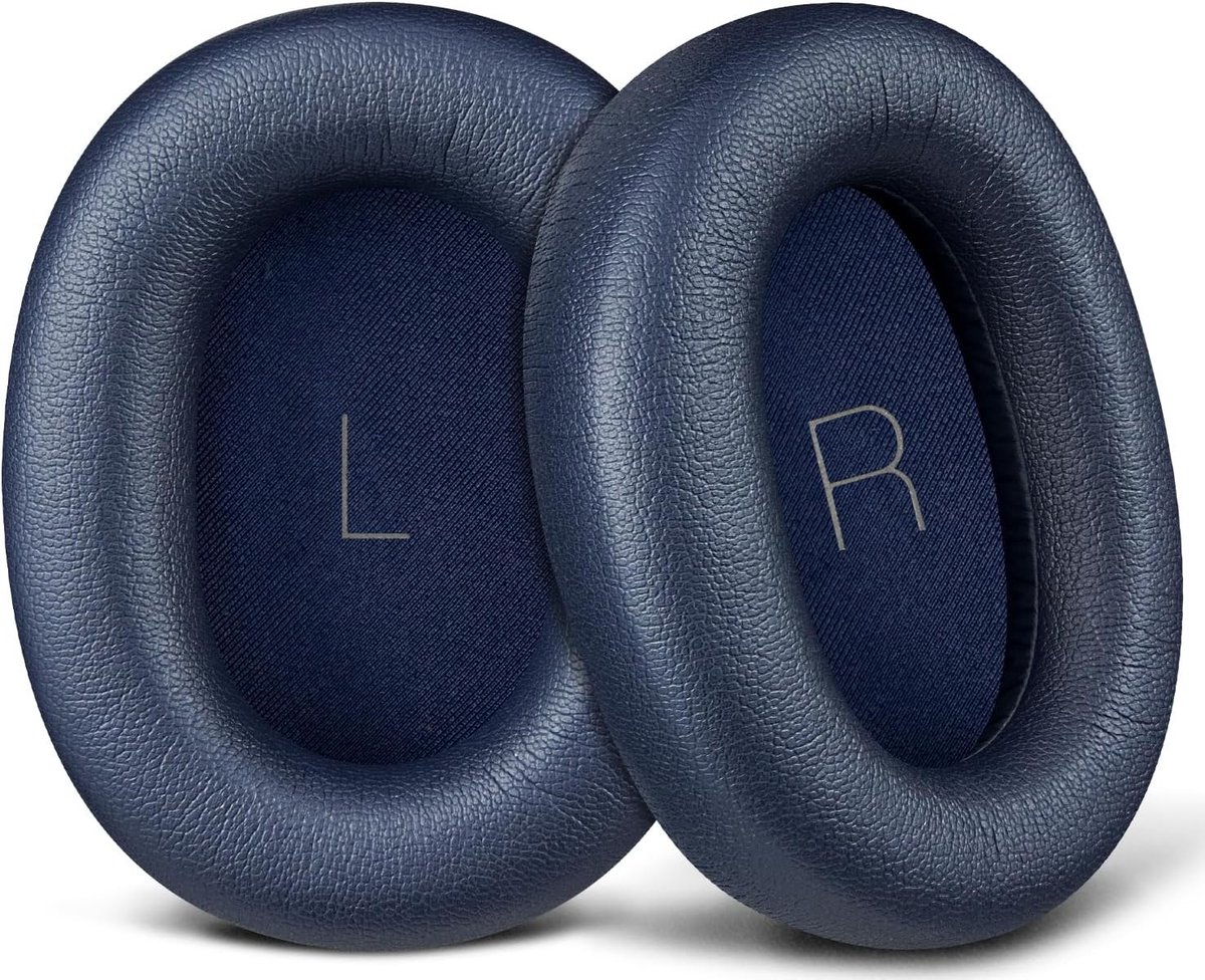 Vervangende oorkussens voor draadloze hoofdtelefoons, zachte proteïne leren earpads en hoogwaardig traagschuim