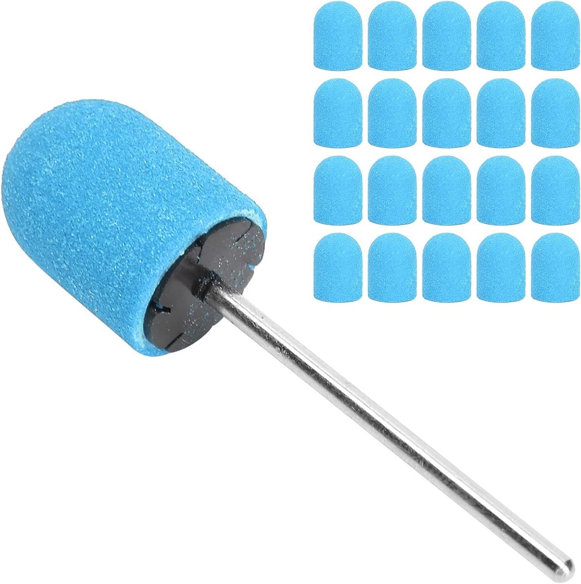 Vervangende Nagelschuurbanden voor Elektrische Vijl - Set van 10 Stuks voor Manicure en Pedicure - Ideaal voor Nagelverzorging en Polijsten (15 mm)