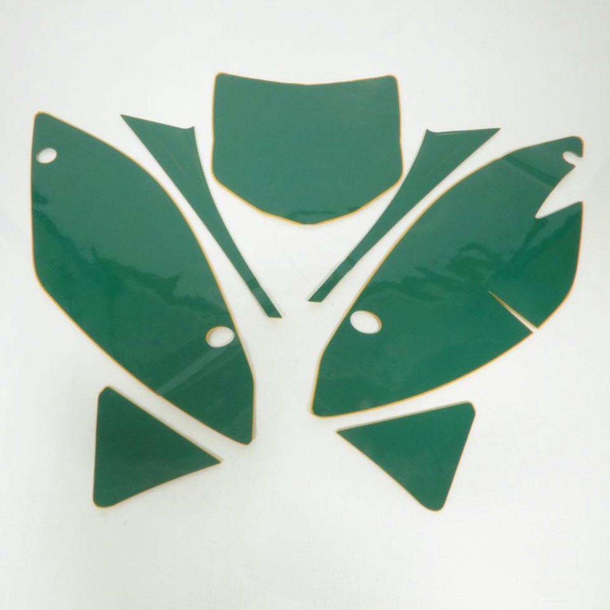 Kit déco Autocollant stickers vert Ace pour moto Kawasaki 250 KXF Neuf
