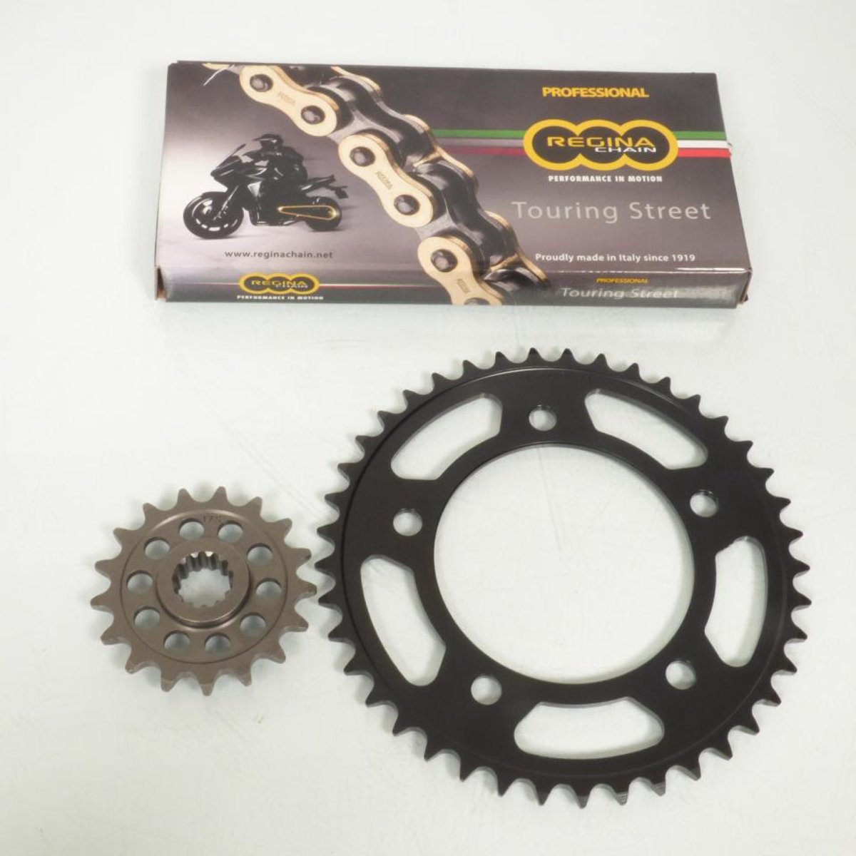 Kit chaîne pour scooter Honda 750 X-Adv 2017 à 2025 17x38 pas 520 Neuf