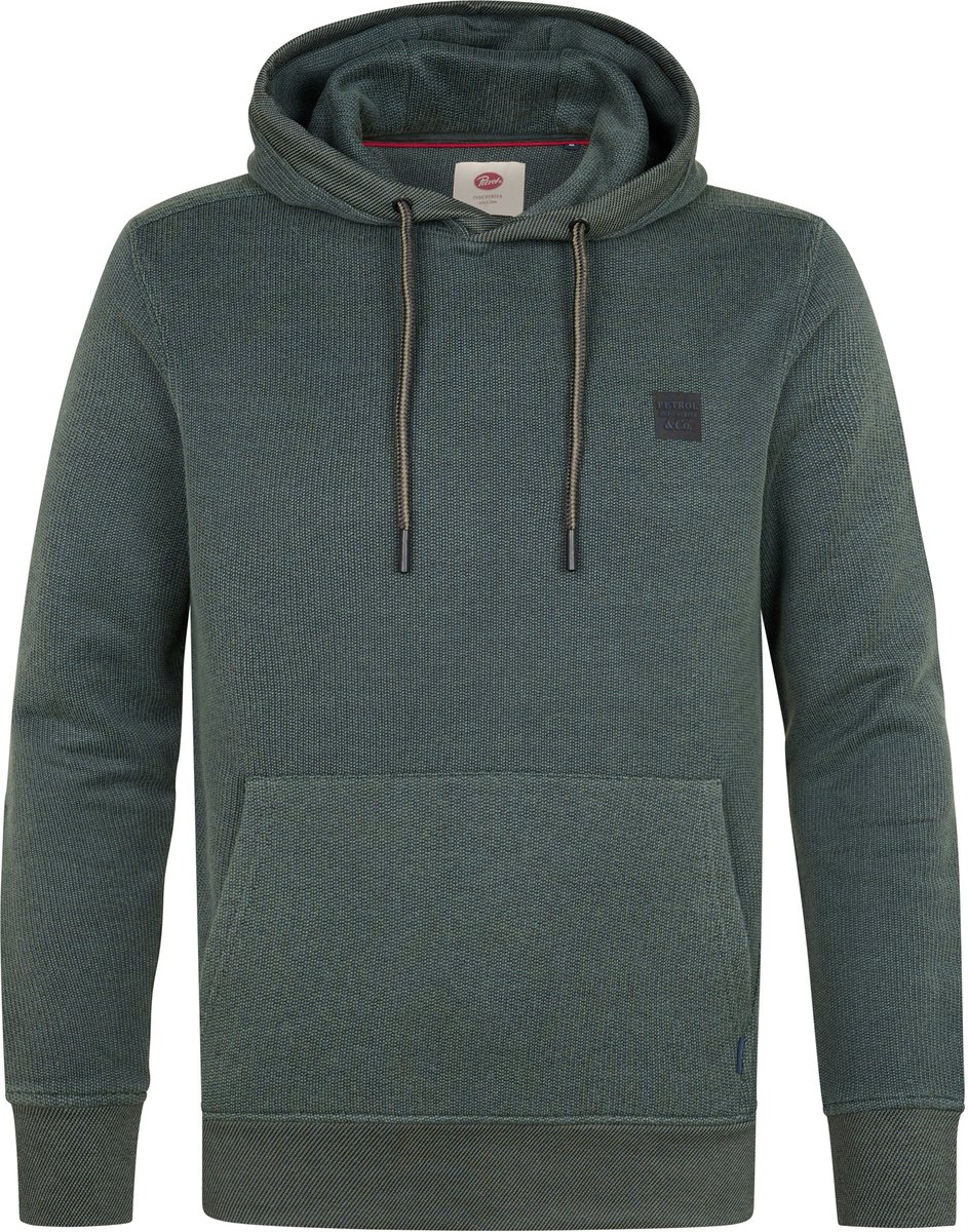 Petrol Industries - Heren Hoodie valleyview - Groen - Maat M
