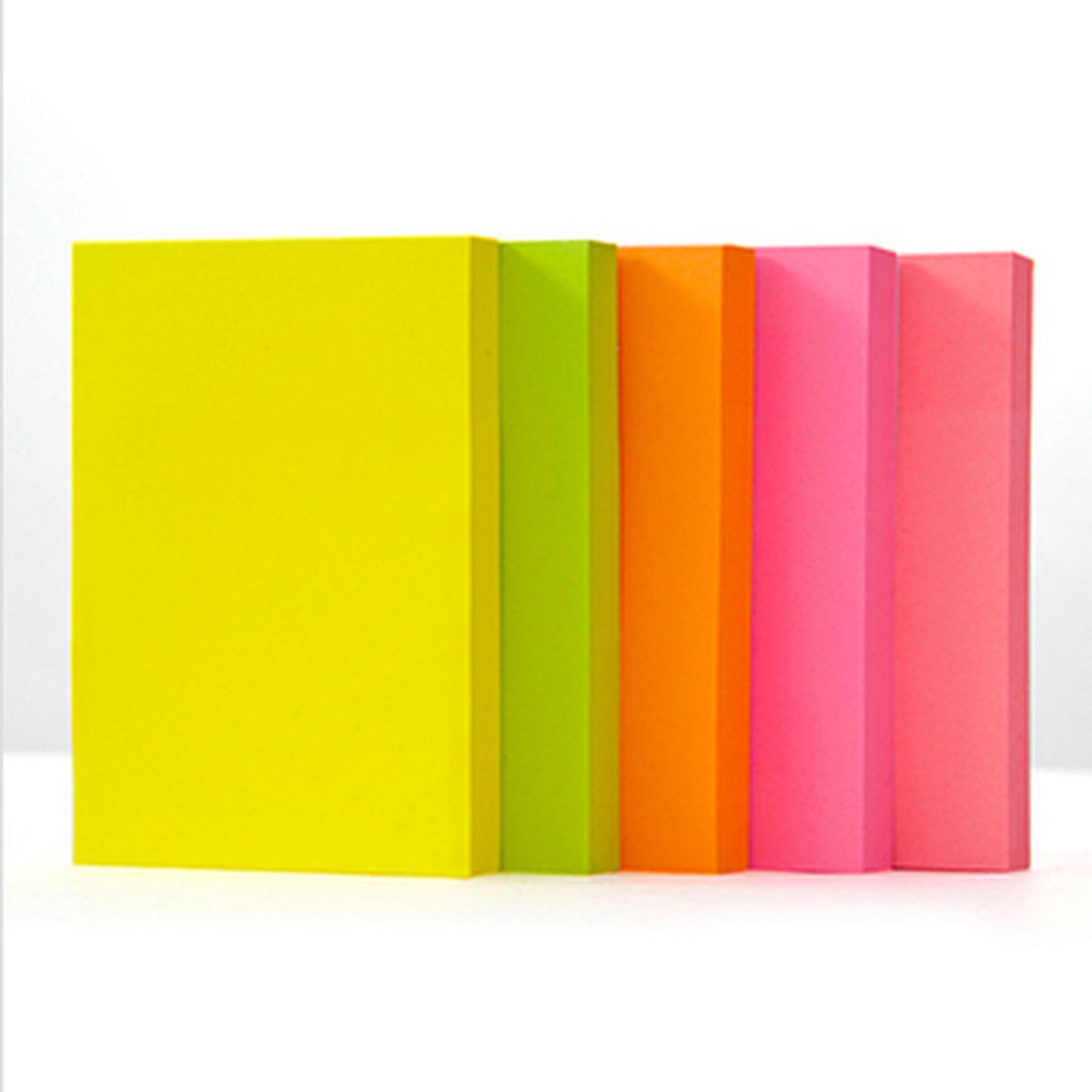 Zelfklevend memoblok 51x76mm, 100 vellen Easy D7001, Groen